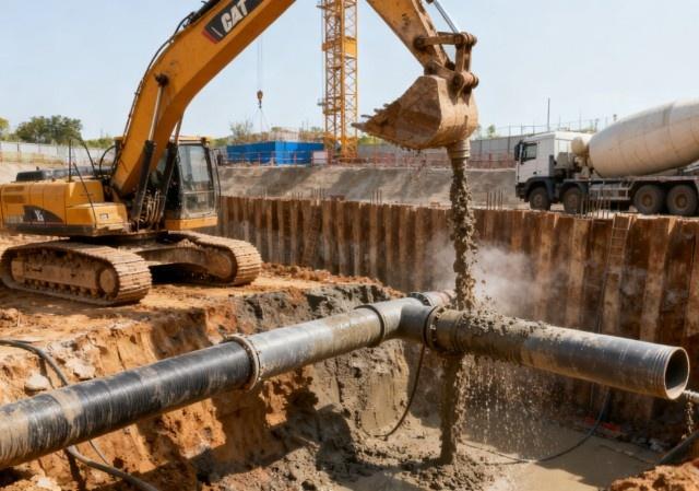 蓝山注浆管应用于建筑工程与结构维修领域