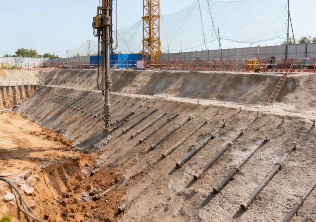 蓝山注浆管应用于岩土工程与地基基础领域